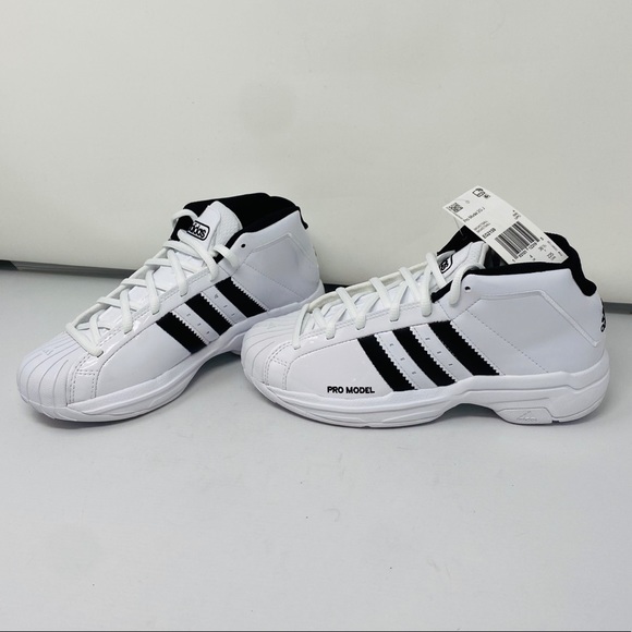 adidas pro model white uk